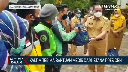 Kaltim Terima Bantuan Medis Dari Istana Presiden