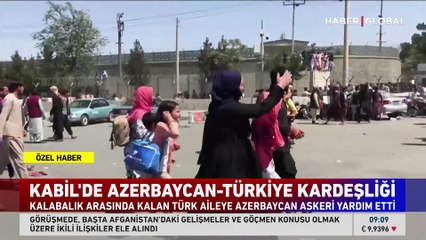 Kabil'de Azerbaycan-Türkiye kardeşliği