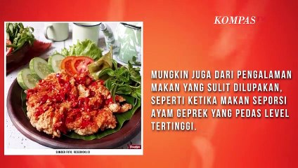Ternyata Pedas Bukanlah Sebuah Rasa