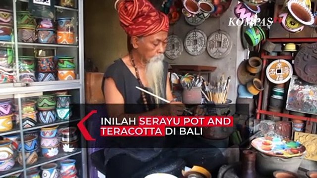 Melatih Konsentrasi Dengan Melukis Kendi di Serayu Pot and Teracotta