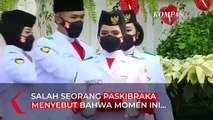 Momen Paskibraka Ungkapkan Perasaan Bangga Usai Kibarkan Merah Putih di Istana Merdeka