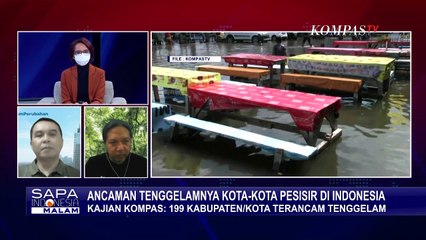 Kajian Kompas: 199 Kabupaten/Kota di Indonesia Terancam Tenggelam
