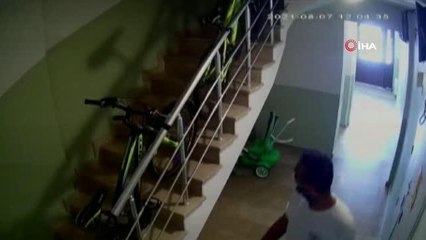 Son dakika haber | Teçhizatlı bisiklet hırsızı güvenlik kamerasına yakalandı