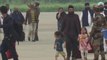 Watch: Afghan evacuees at Hindon airbase in Ghaziabad