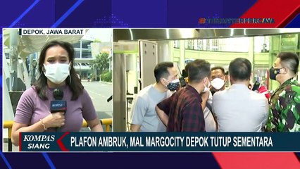 Bukan Ledakan Bom, Polisi Sebut Plafon Margo City Ambruk Karena Jatuhnya Lift Barang