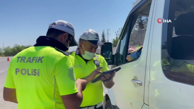 Suruç'ta trafik denetimleri.. Kurallara uymayanlara ceza kesildi