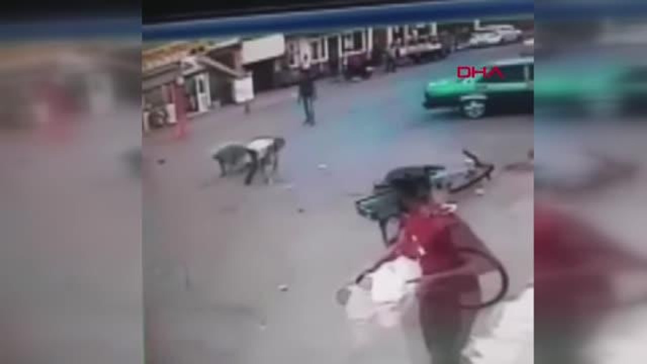 PİDESİ EKSİK ÇIKINCA FIRININ ÖNÜNDE KURŞUN YAĞDIRDI