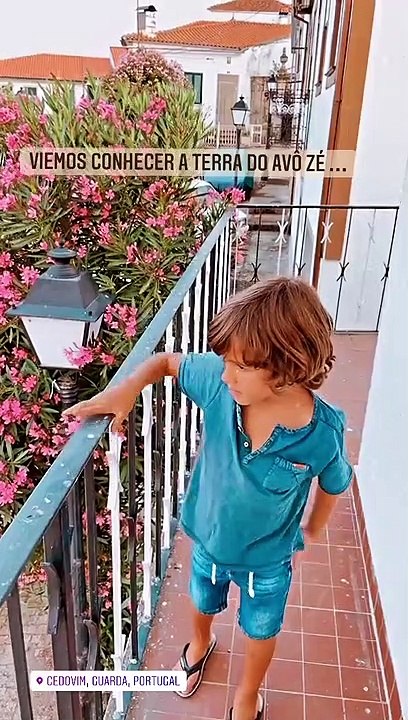 José Carlos Pereira com o filho mais velho