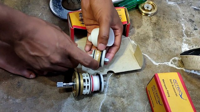 Plumbing Work Metropol flush valve repair | Toilet flush valve repair