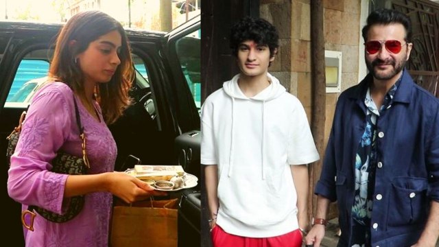 Khushi Kapoor और चाचा Sanjay Kapoor दिखे Rakshabandhan पर एक साथ, Viral Video | FilmiBeat