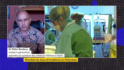 Covid-19 en Polynésie française : le Dr Bondoux tire la sonnette d'alarme