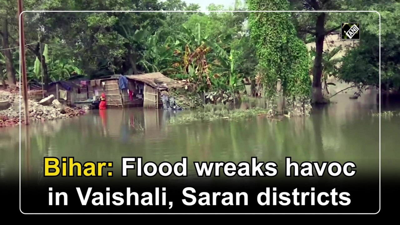 Flood wreaks havoc in Bihar's Vaishali, Saran districts 
