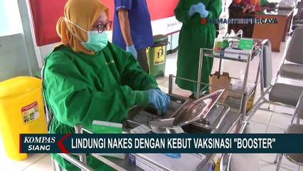 Download Video: Vaksinasi Dosis Ketiga untuk Nakes di Bengkulu Ditargetkan Rampung Bulan Ini