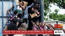 Crews face challenges in delivering aid to Haiti following deadly earthquake