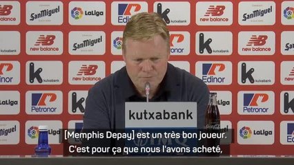 Barça - Koeman : "Depay est très important pour nous"