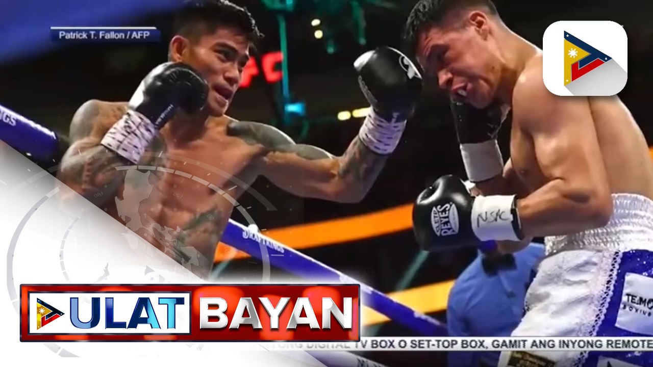 Pinoy boxer na si Mark Magsayo, wagi sa kanyang laban vs ...