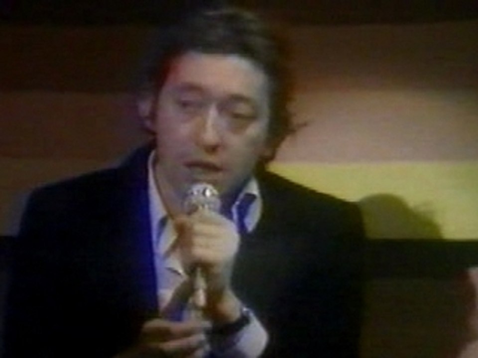 Serge Gainsbourg - Je suis venu te dire que je m'en vais