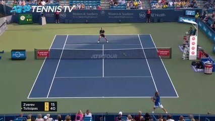 Cincinnati - Zverev se défait de Tsitsipas et file en finale