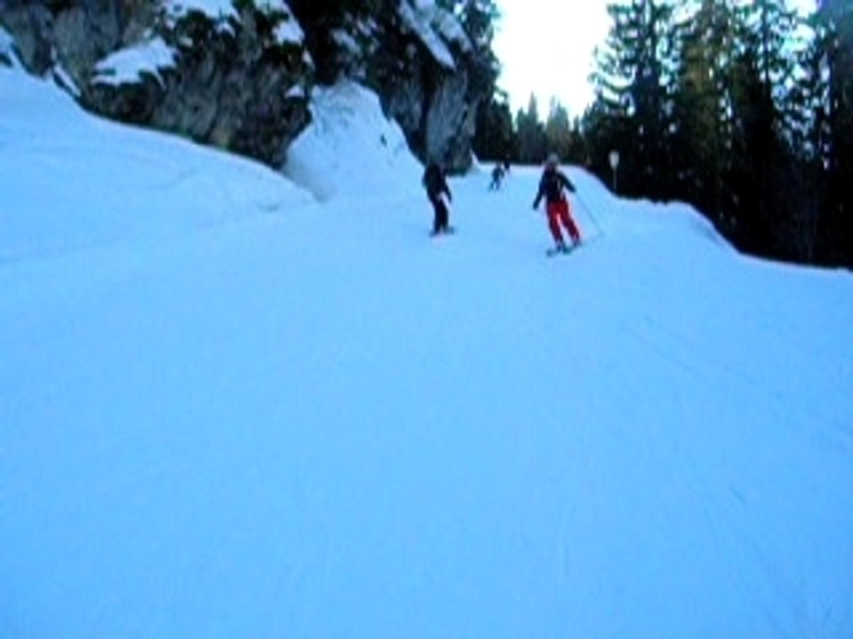 descente de snow