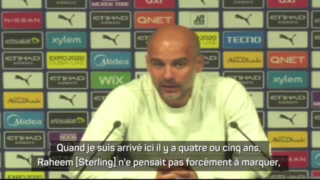 Man.City - Guardiola conseille à Grealish d'adopter la même mentalité que Sterling