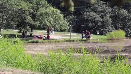 Gölcük Tabiat Parkı'nda hafta sonu yoğunluğu yaşanıyor