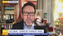 Global terror threat increased after Taliban takeover Afghanistan _ 9 News Australia