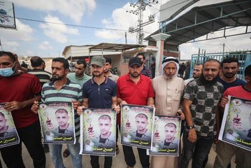 İsrail'in Filistinlilere yönelik "idari tutukluluk" uygulaması Gazze'de protesto edildi