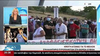 Ο Πρόεδρος ρητινοκαλλιεργητών Εύβοιας, Β.Γεωργαντζής στο δελτίο του Star