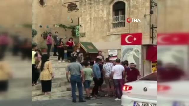 Yerli 'Marliyn Monroe'nin dilenci kızı darp ettiği olay ile ilgili yeni görüntüler ortaya çıktı