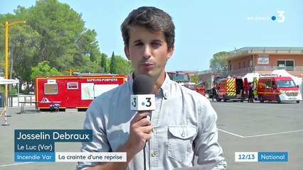 Incendie dans le Var : les pompiers sur le qui-vive pour éviter la reprise du feu