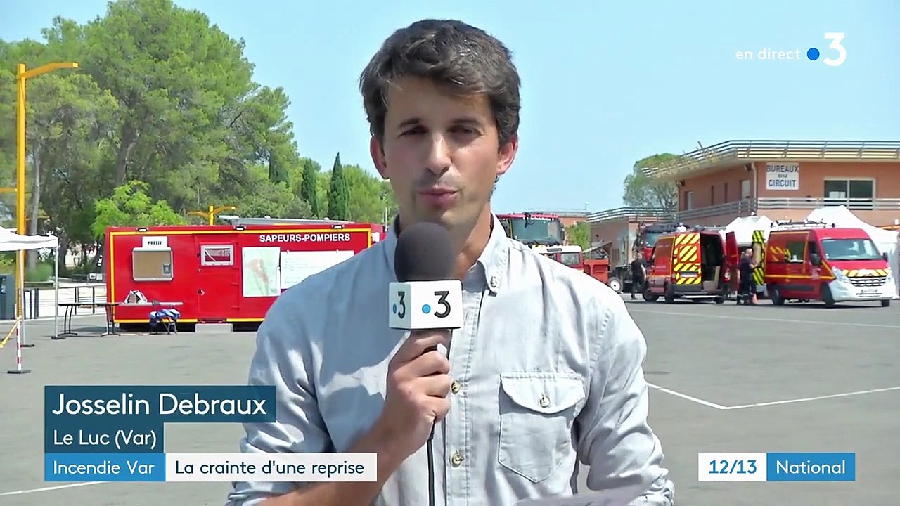 Incendie dans le Var : les pompiers sur le qui-vive pour éviter la reprise du feu