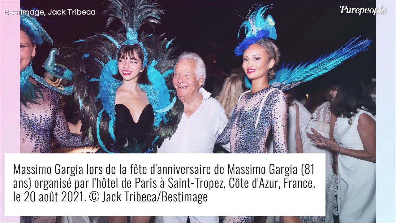 Massimo Gargia : Orlando, Tex et sa femme... Pluie de célébrités à son anniversaire