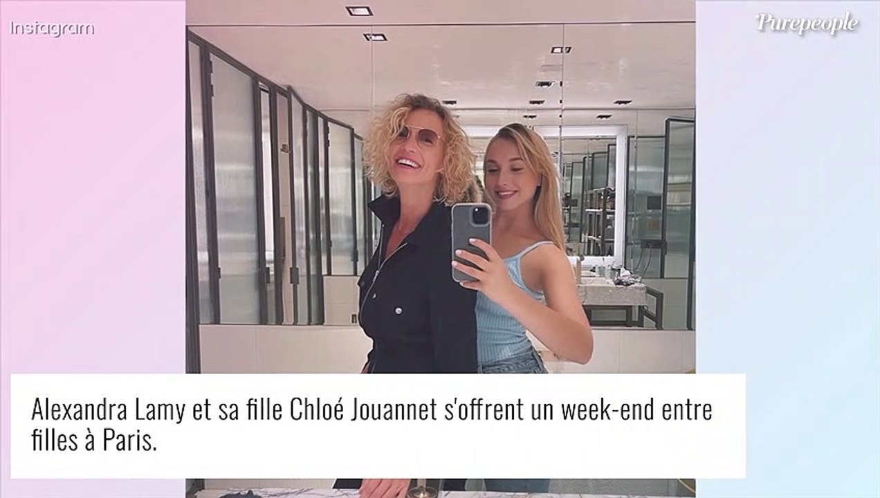 Alexandra Lamy et Chloé Jouannet en vacances : Jacuzzi et champagne à Paris