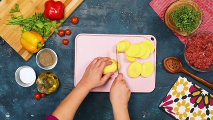 كرات البطاطس بالدجاج