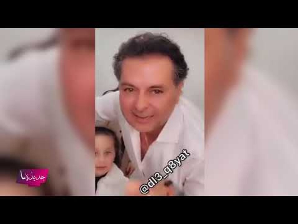 راغب علامة وزوجته بالبيجاما وأحلام تثير الجدل مع ابنه خالد!!