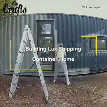 building luxury shipping container home Airbnb Container Home Tour!