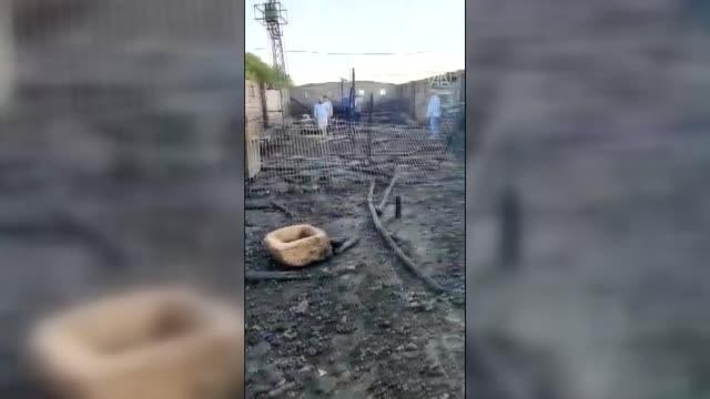 Son dakika gündem: ŞANLIURFA - Ahırda çıkan yangında 25 küçükbaş hayvan telef oldu