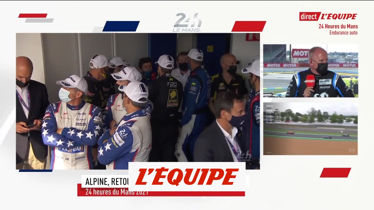 Sinault : «J'espère qu'il y aura une suite» - Auto - 24h du Mans - Alpine