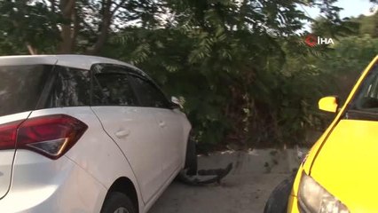 Eyüpsultan'da iki otomobil çarpıştı: 1'i ağır 4 yaralı