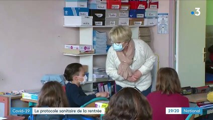 Covid-19 : le protocole sanitaire de la rentrée dévoilée