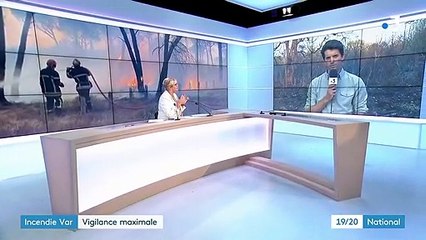 Incendie dans le Var : nouveau départ de feu maitrisé, un homme interpellé
