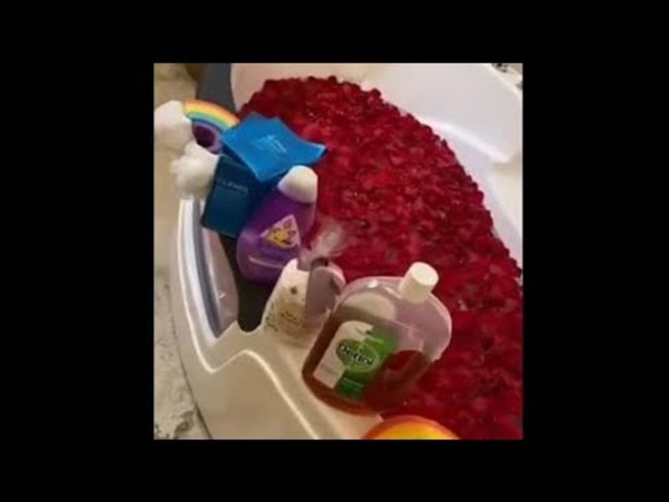 بعدما حممت حليمة بولند اولادها بالديتول !! شاهدوا ماذا فعلت لجين عمران و فيفي عبده و سيرين!