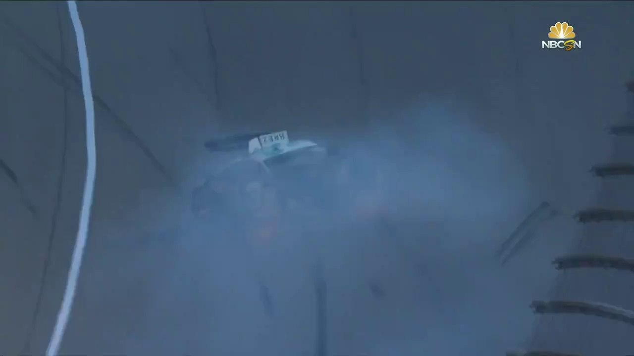 Nascar Cup Series 2021 Michigan Race Dillon Huge Crash Nearly Flip