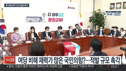 野 10여명 투기 지목될 듯…대선 악재될라 촉각