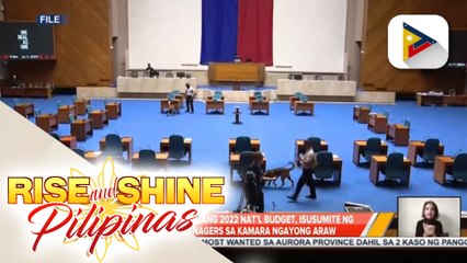 P5.024-T na panukalang 2022 national budget, isusumite ng economic managers sa Kamara ngayong araw