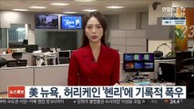 美 뉴욕, 허리케인 '헨리'에 기록적 폭우