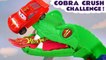 Pixar Cars 3 Lightning McQueen in Hot Wheels Snake Cobra Toy Cars Race in this Funling Race Competition Video for Kids by Kid Friendly Family Channel Toy Trains 4U