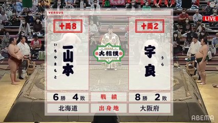 Ichiyamamoto vs Ura - Natsu 2021, Juryo - Day 11