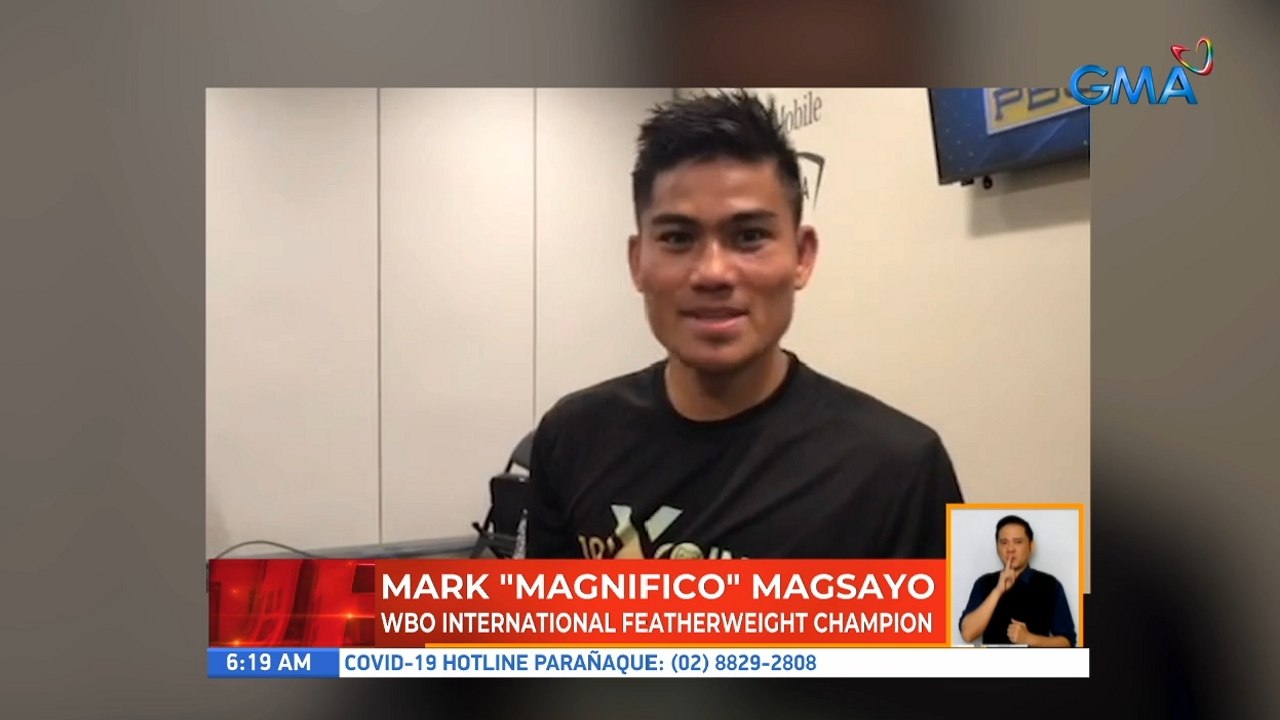 Magsayo, WBO International Featherweight Champi...