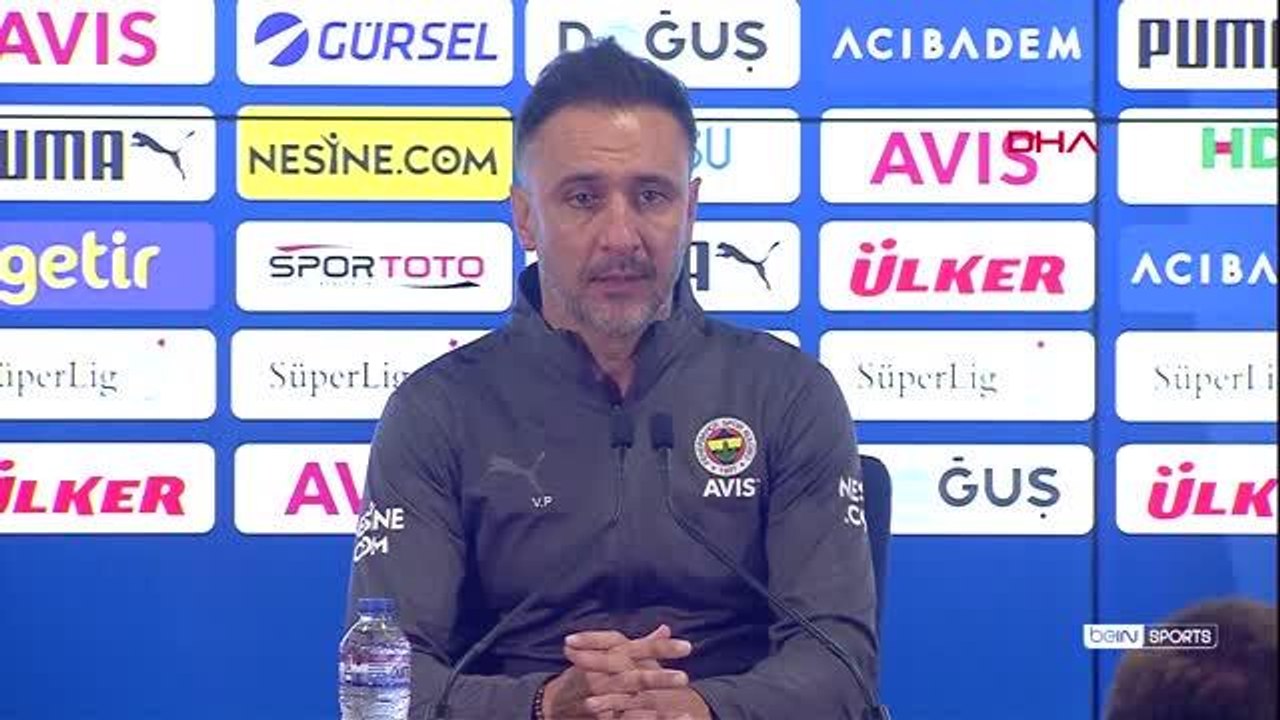 SPOR Vitor Pereira açıklamalarda bulundu